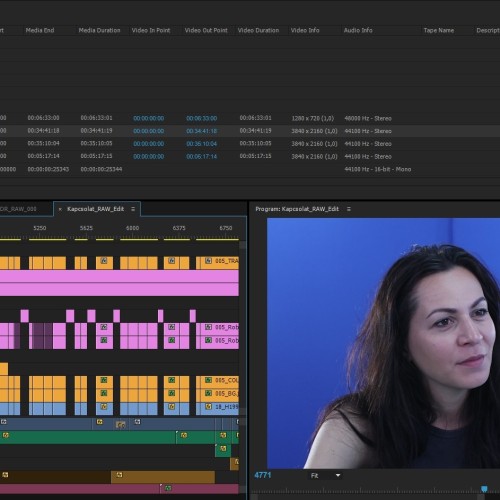 Workblog: Kapcs0lat - Vágás + Export + COL+TRA + Composit